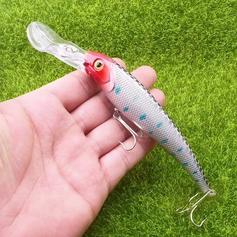 Swimbait minnow flotante para lubina - imagen 5