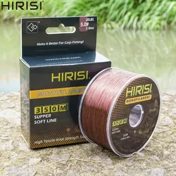 Monofilamento Hirisi 350m 12-20lb Japonés para Carpa