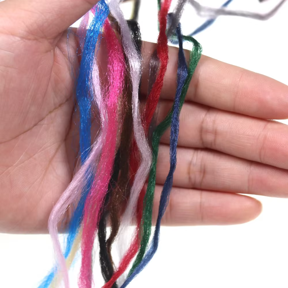 ICERIO Moscas paracaídas – Fibra PP alas traseras flotante - imagen 5