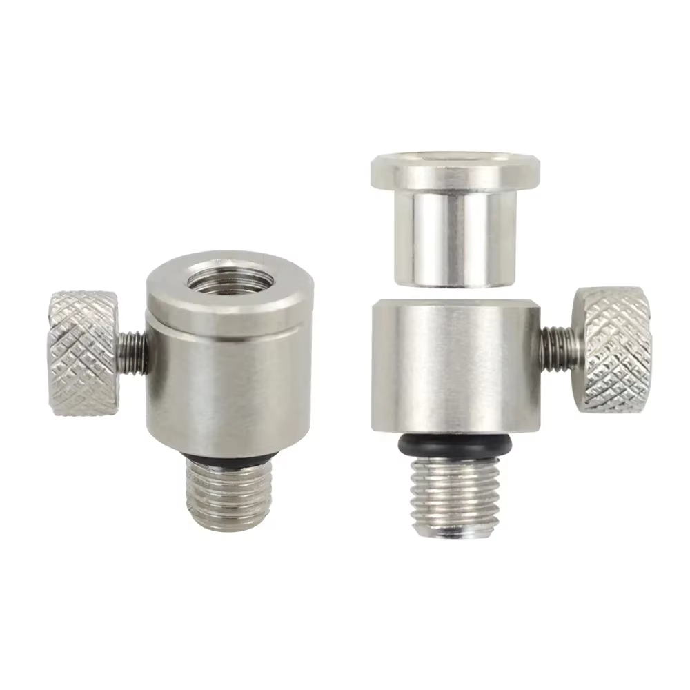 AQ204 Conector cambio rápido acero inoxidable para barras de zumbador - imagen 2