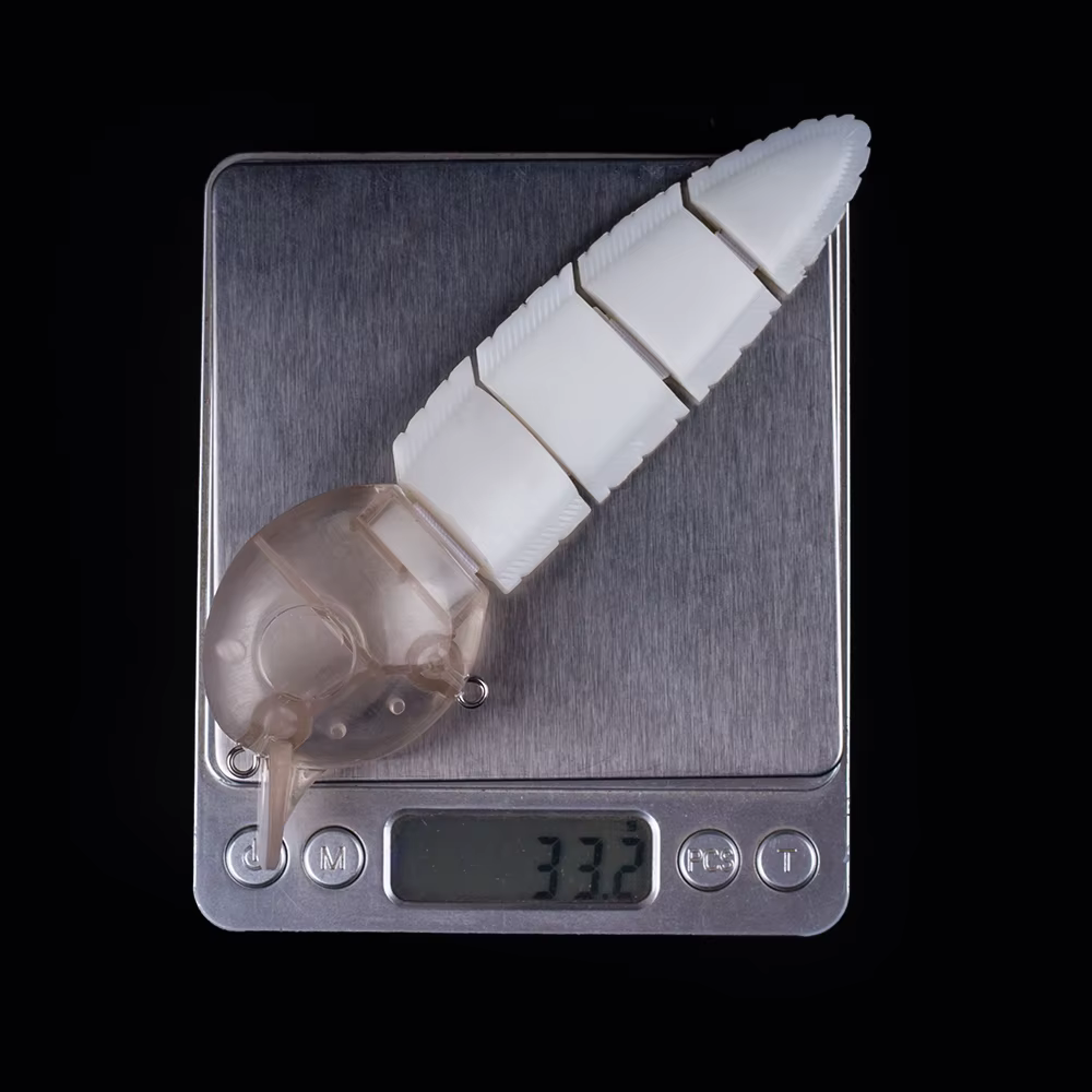 Hanlin Señuelo Wobbler Lubina Sin Pintar – Cuerpo Duro para Pesca - imagen 3