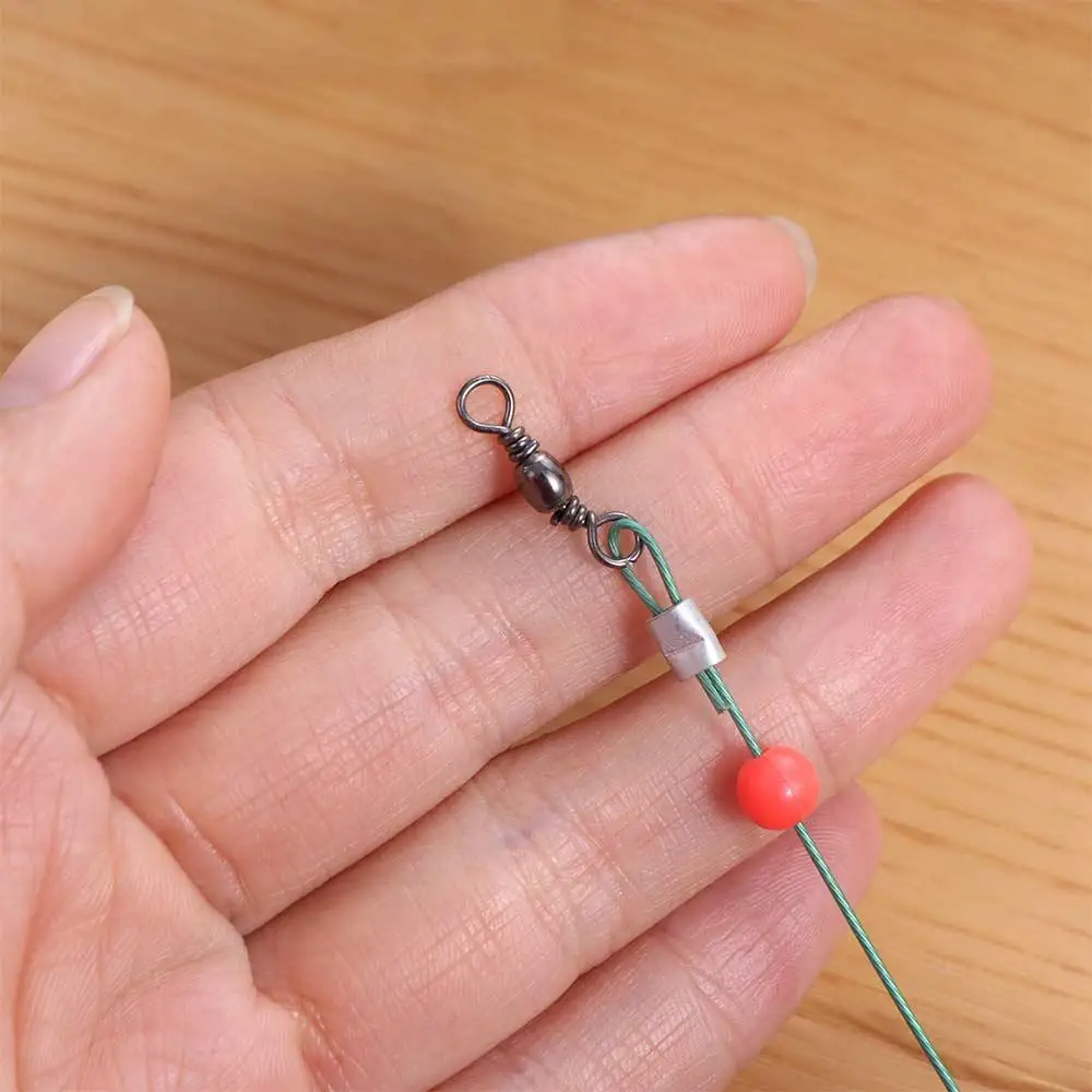 Jaula para cebo de acero inoxidable, acabado plateado