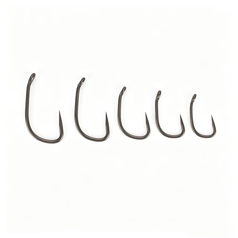 Anzuelos Hirisi 8028 PTFE Acero Alto Carbono Ojo Afilados - imagen 3