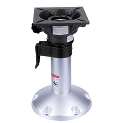 Soporte pedestal asiento barco aleación aluminio ajuste manual marino