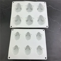 Molde de silicona ratón múltiple cavidad para mousse y chocolate
