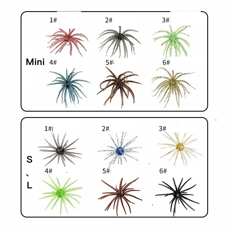 Acción de recuperación con señuelo blando flotante