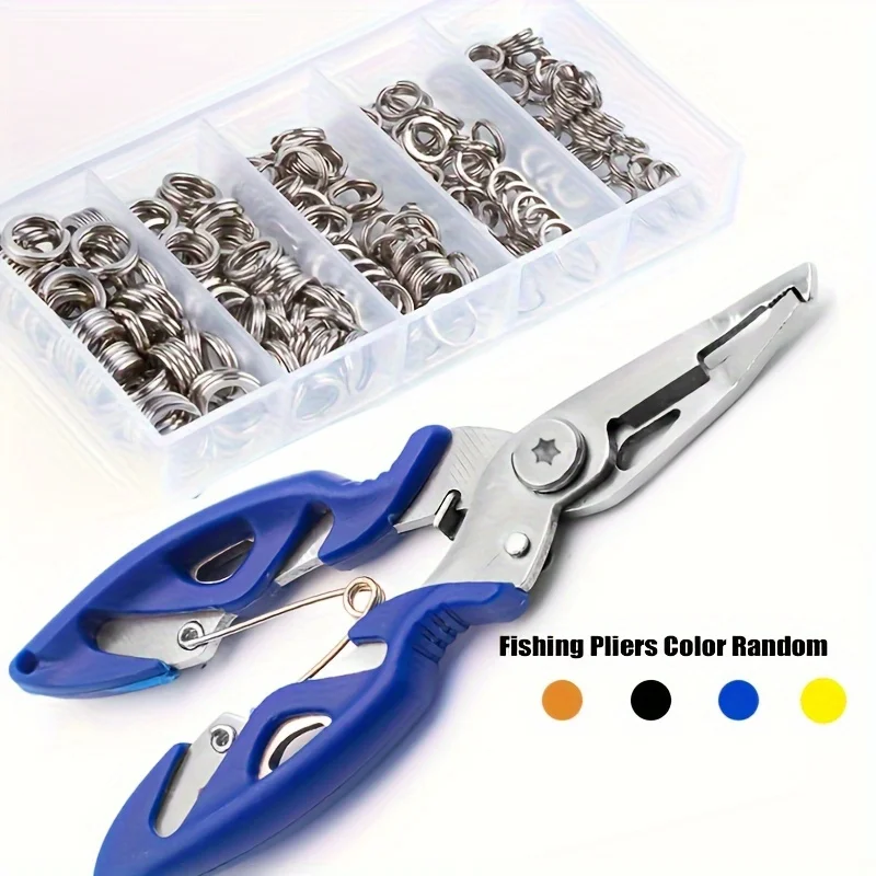 Anillos divididos acero inoxidable – Conector cebo pesca