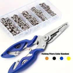 Anillos divididos acero inoxidable – Conector cebo pesca