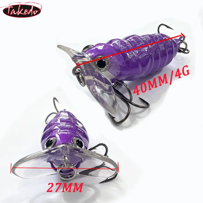 TAKEDO RL11 Señuelo de superficie crankbait wobbler para carpa - imagen 2