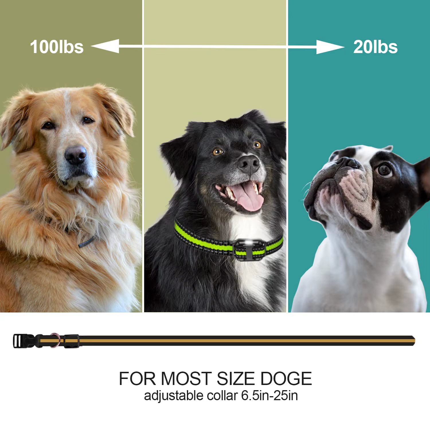 Collar inteligente entrenamiento perros IPX7 – Control por app - imagen 3
