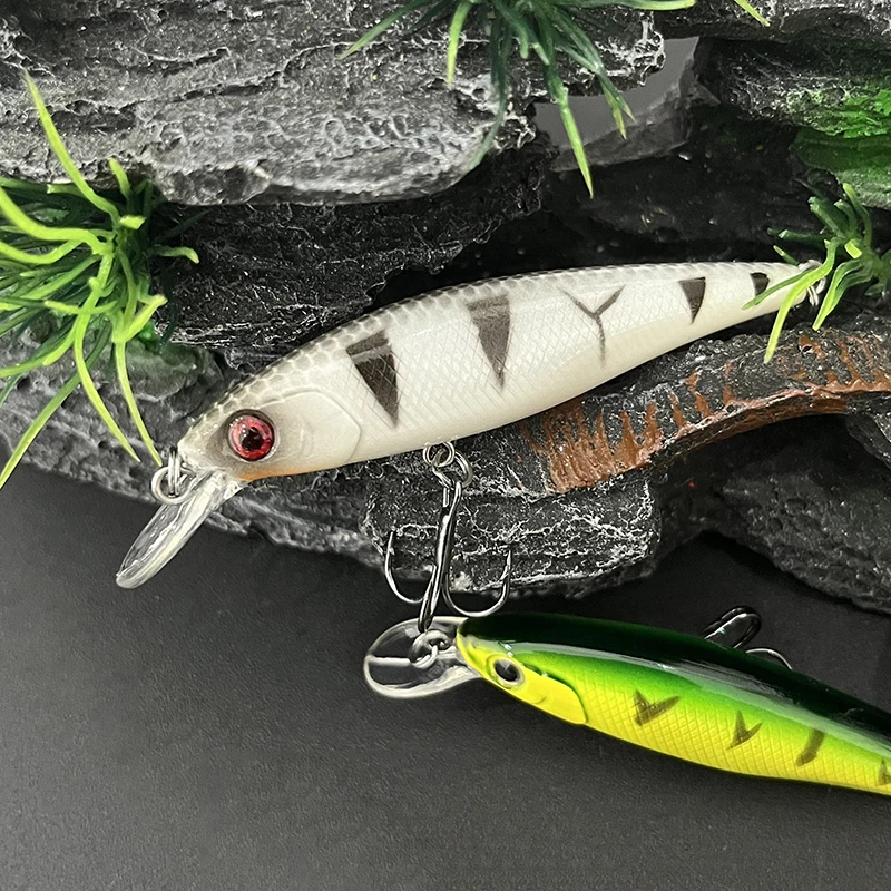 Señuelo Minnow hundimiento lento para lucio, lubina y depredadores - imagen 2