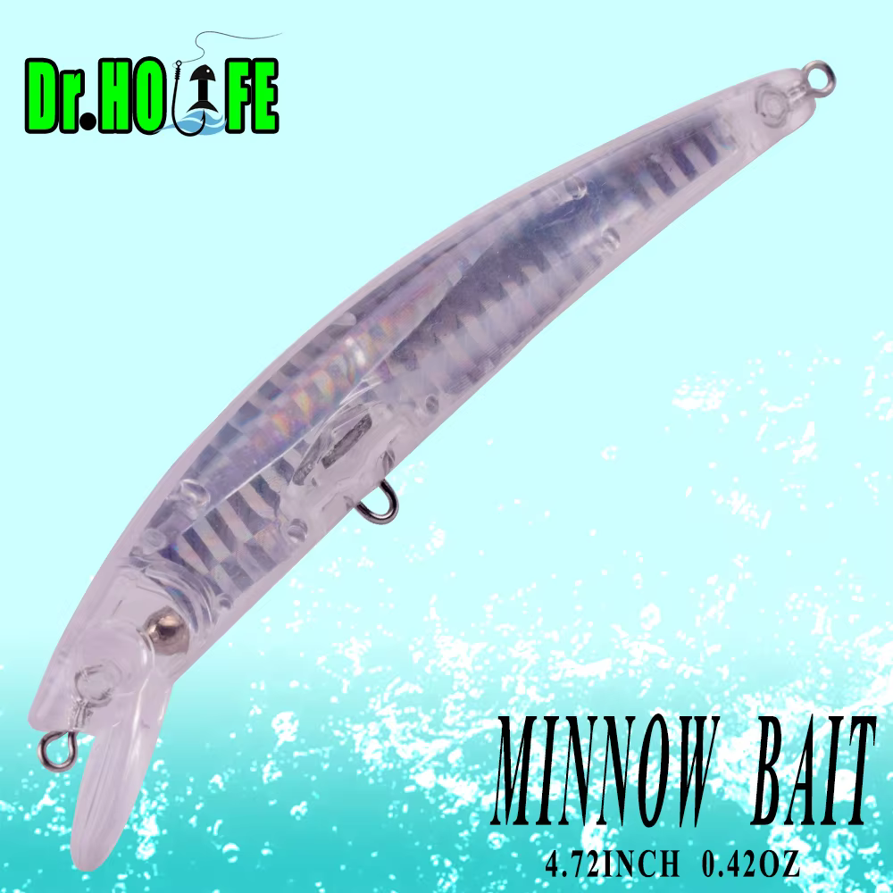 Señuelos Minnow Flotantes Dr. Holife 12cm 12g con Sonajero para Pesca - imagen 3
