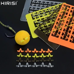 Topes en V para boilies en montaje hair rig de carpa