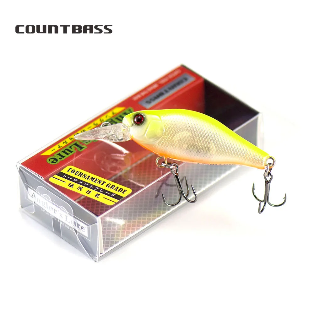 Countbass Crankbait 53 mm 6,6 g – Señuelo rígido para agua dulce (1,2-1,8 m) - imagen 5