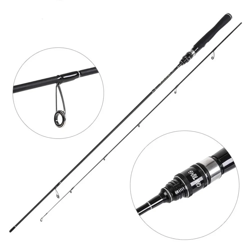 Caña ultraligera Goture Black UL de carbono para trucha - imagen 3