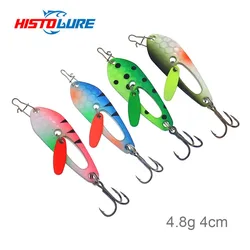 Señuelo cuchara 1,8-4,8g con sonaja y lentejuelas – Para carpa lubina