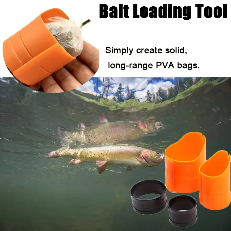 Bolsas PVA antideslizantes listas para usar en pesca