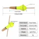 Flotadores de pesca de madera Paulownia FREE FISHER – corcho - imagen 5