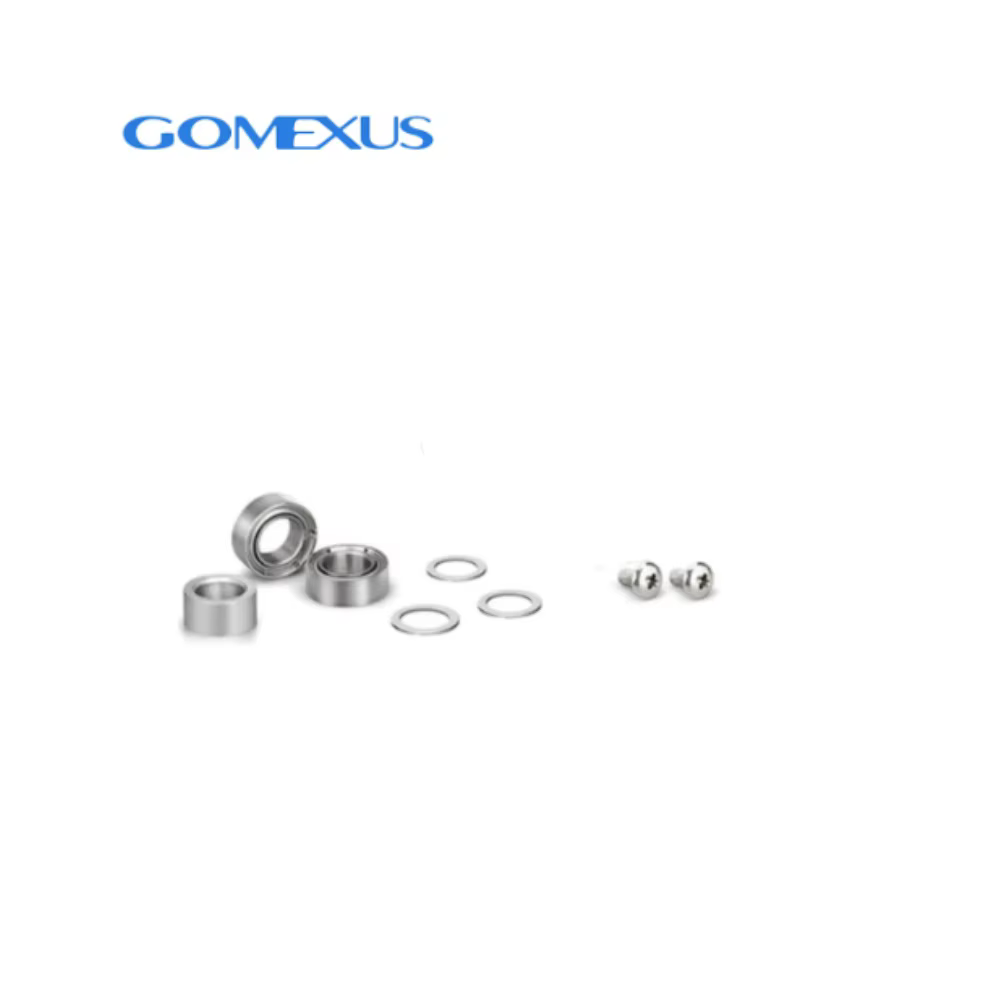 Gomexus eje y rodamiento de carrete de aleación para baitcasting