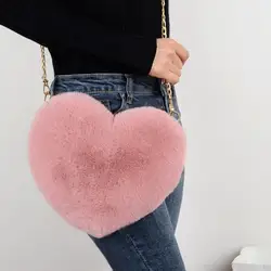 Bolso Cruzado Bestie Corazón Melocotón – Regalo San Valentín