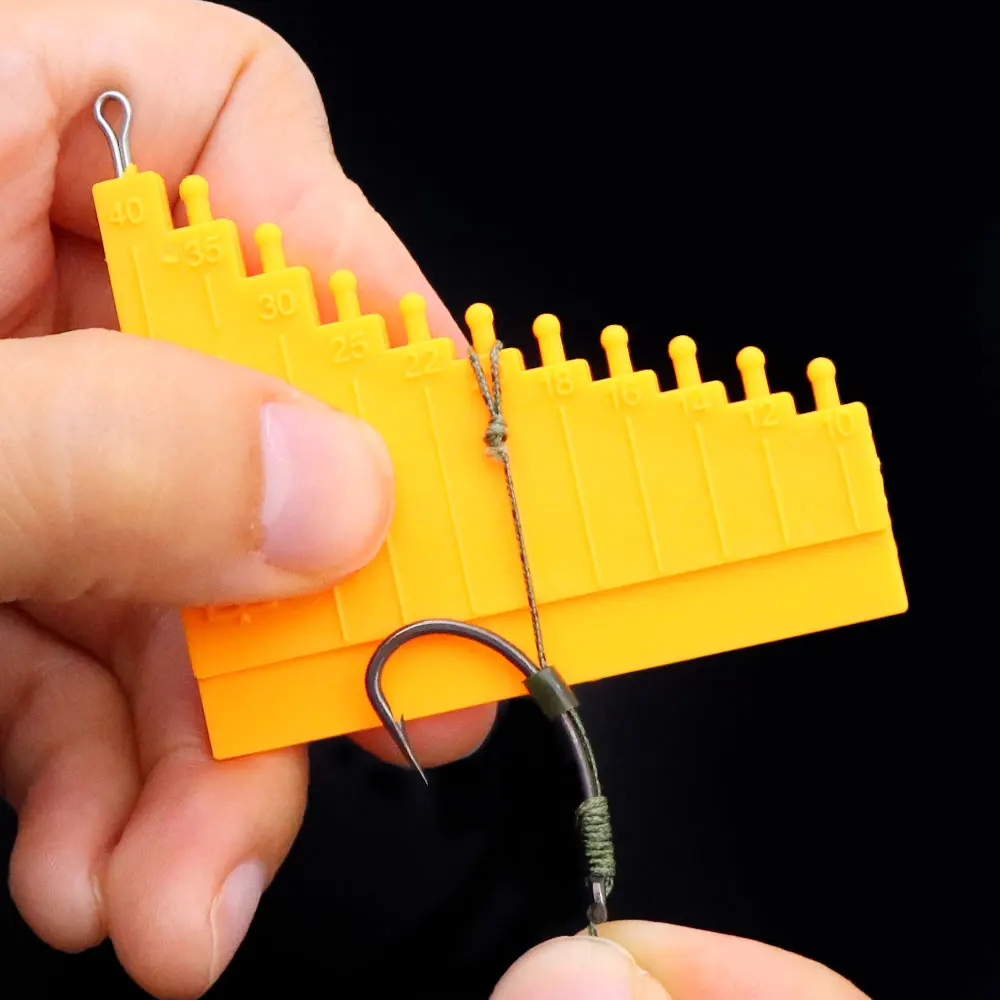 Herramienta aparejo de pelo carpa, medidor alimentador método - imagen 3