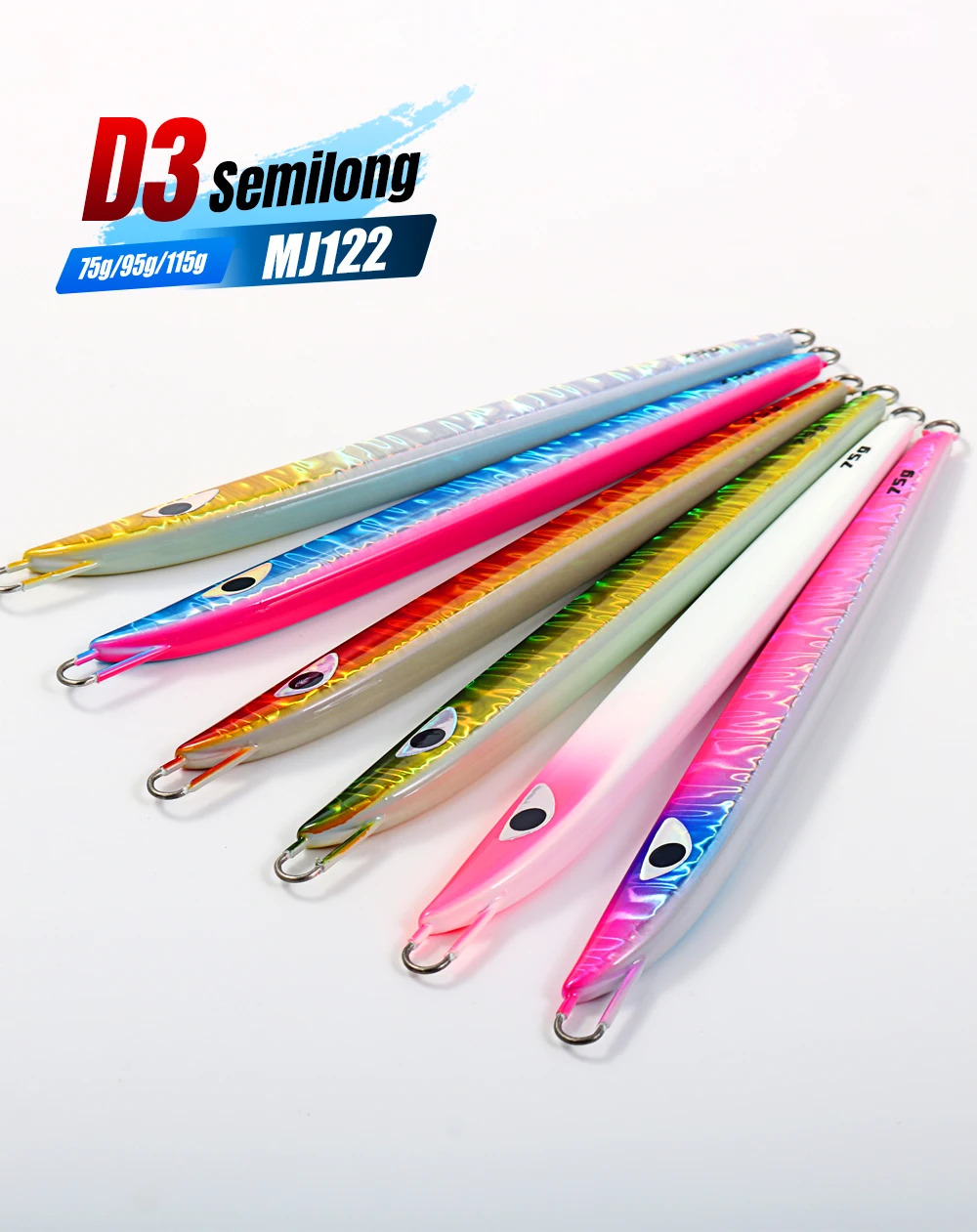 Señuelo JIGGING PRO D3 vista frontal