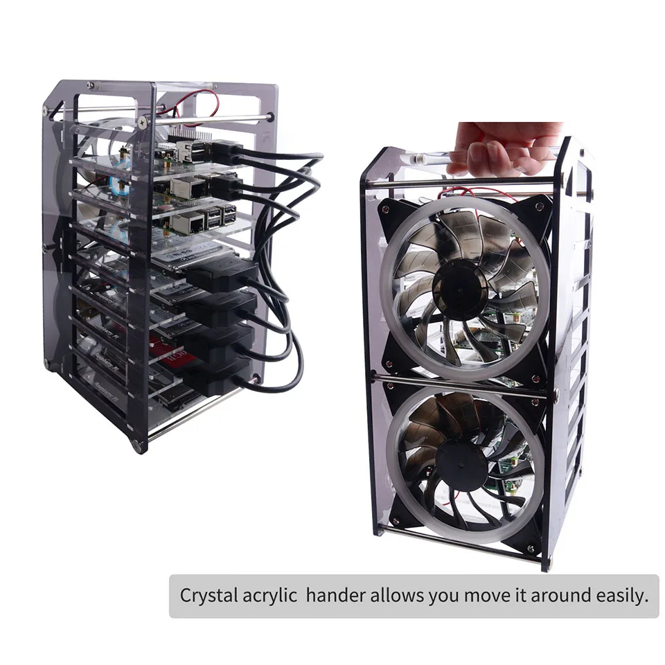 Ventilador RGB de 120 mm y 5 V