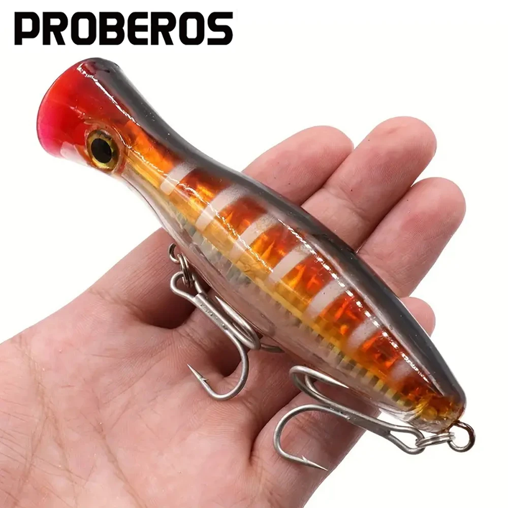 Proberos Popper 13cm – Popper de superficie agua salada - imagen 2