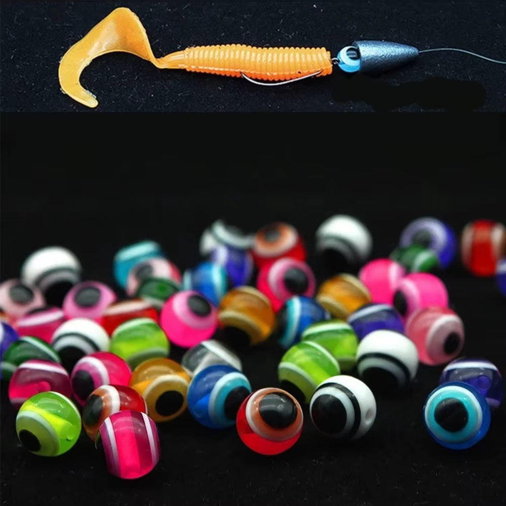 Perlas Carolina con luz Fish Eye – Kit 100 uds colores variados para bass - imagen 4