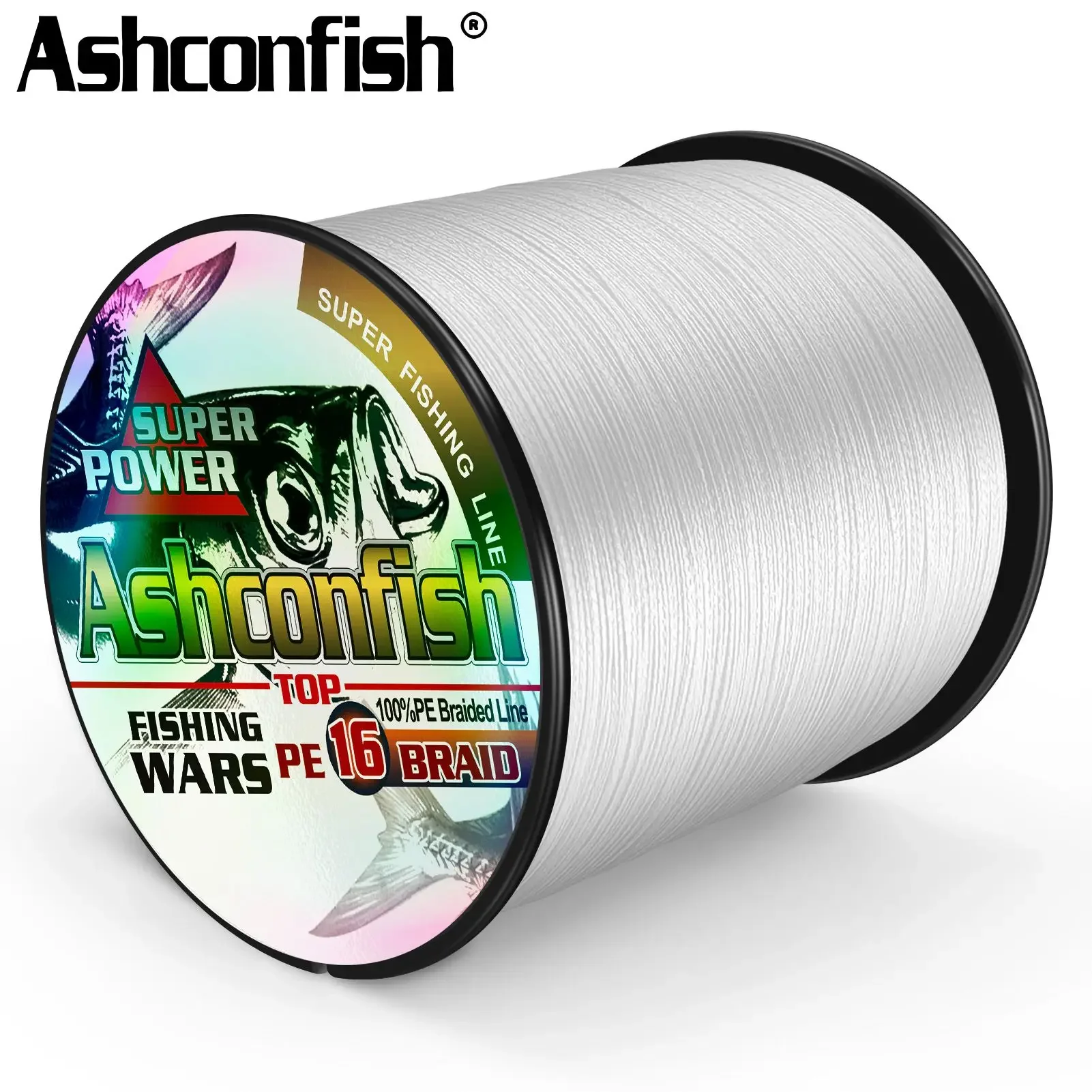 Ashconfish Sedal Trenzado Japonés Fuerte Núcleo Hueco Agua Salada - imagen 2
