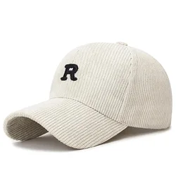 Gorra Estructurada con Bordado 3D 'R' – Pana Ajustable