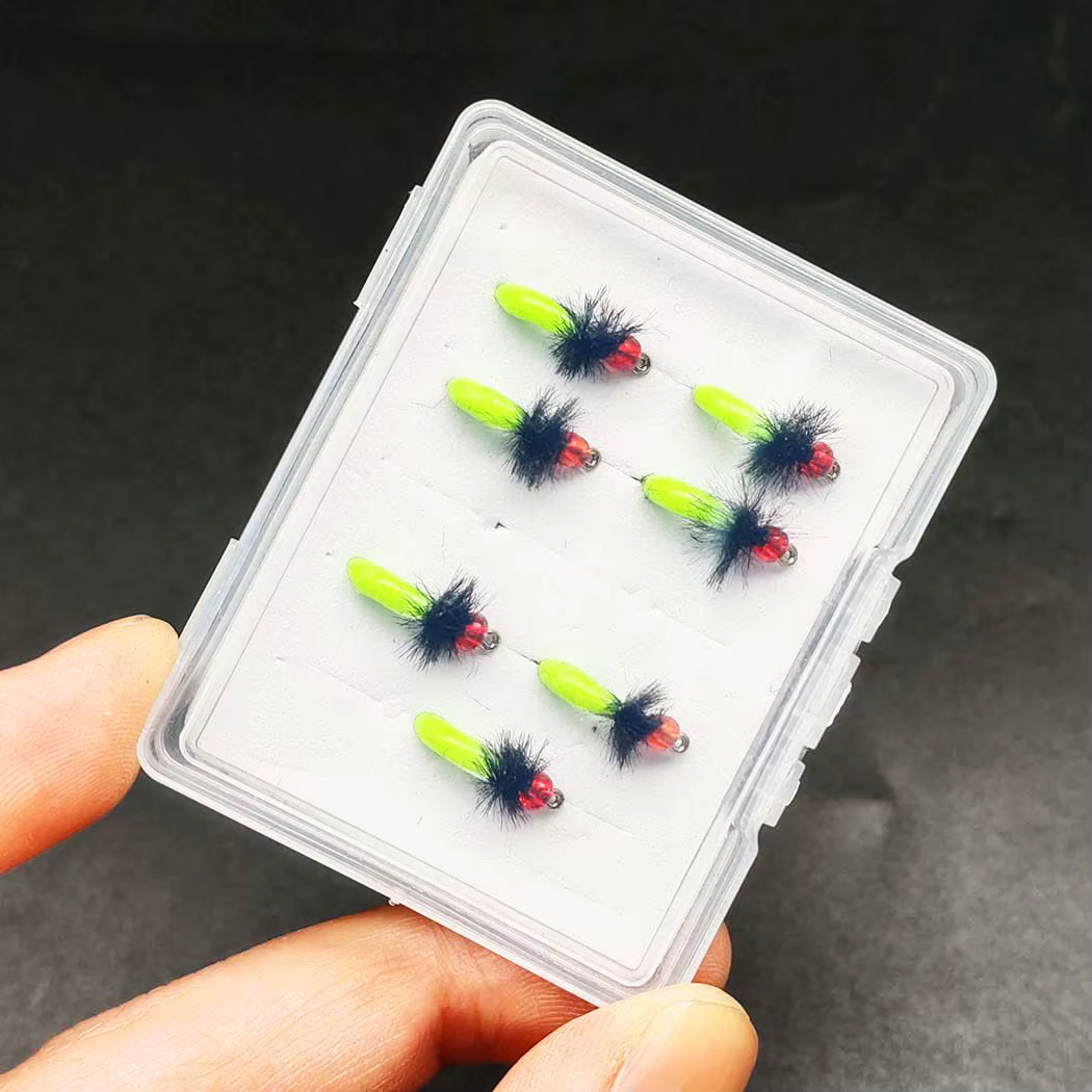 Señuelos de mosca ninfas para trucha y perca – cebo artificial - imagen 3