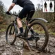 Guardabarros bicicleta MTB desmontaje rápido ultraligero ajustable - imagen 5