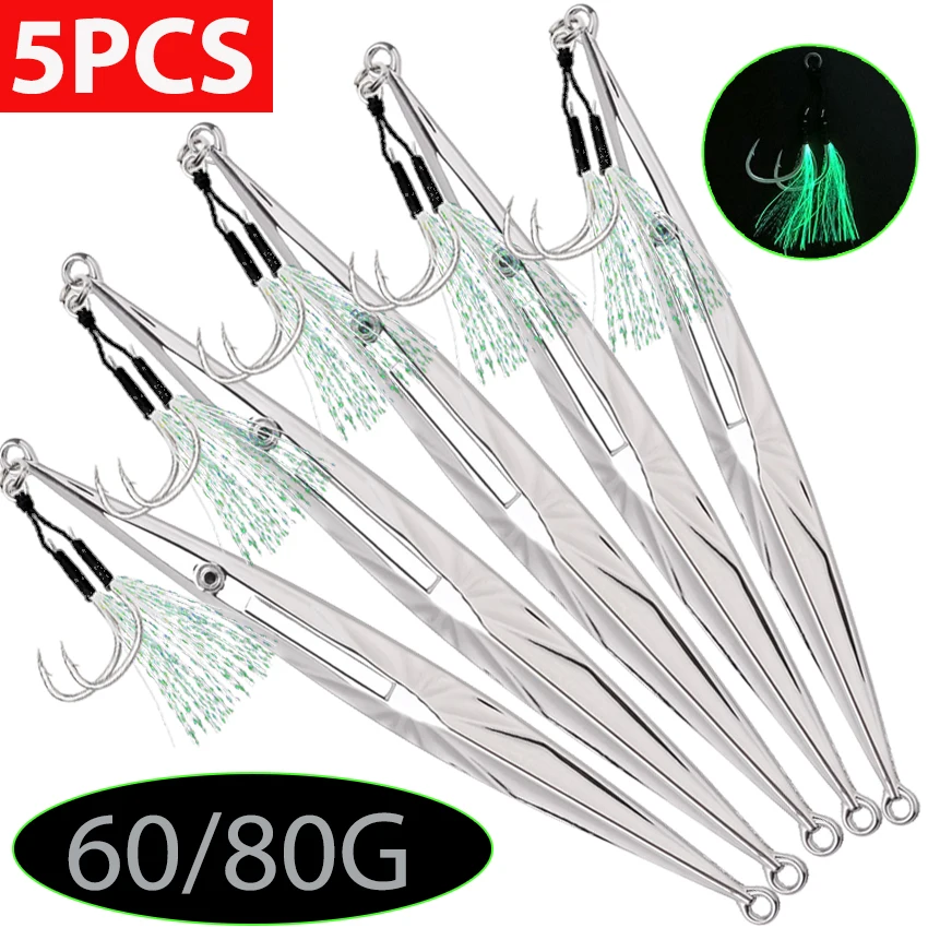 Lure metálico tipo jig en varios acabados