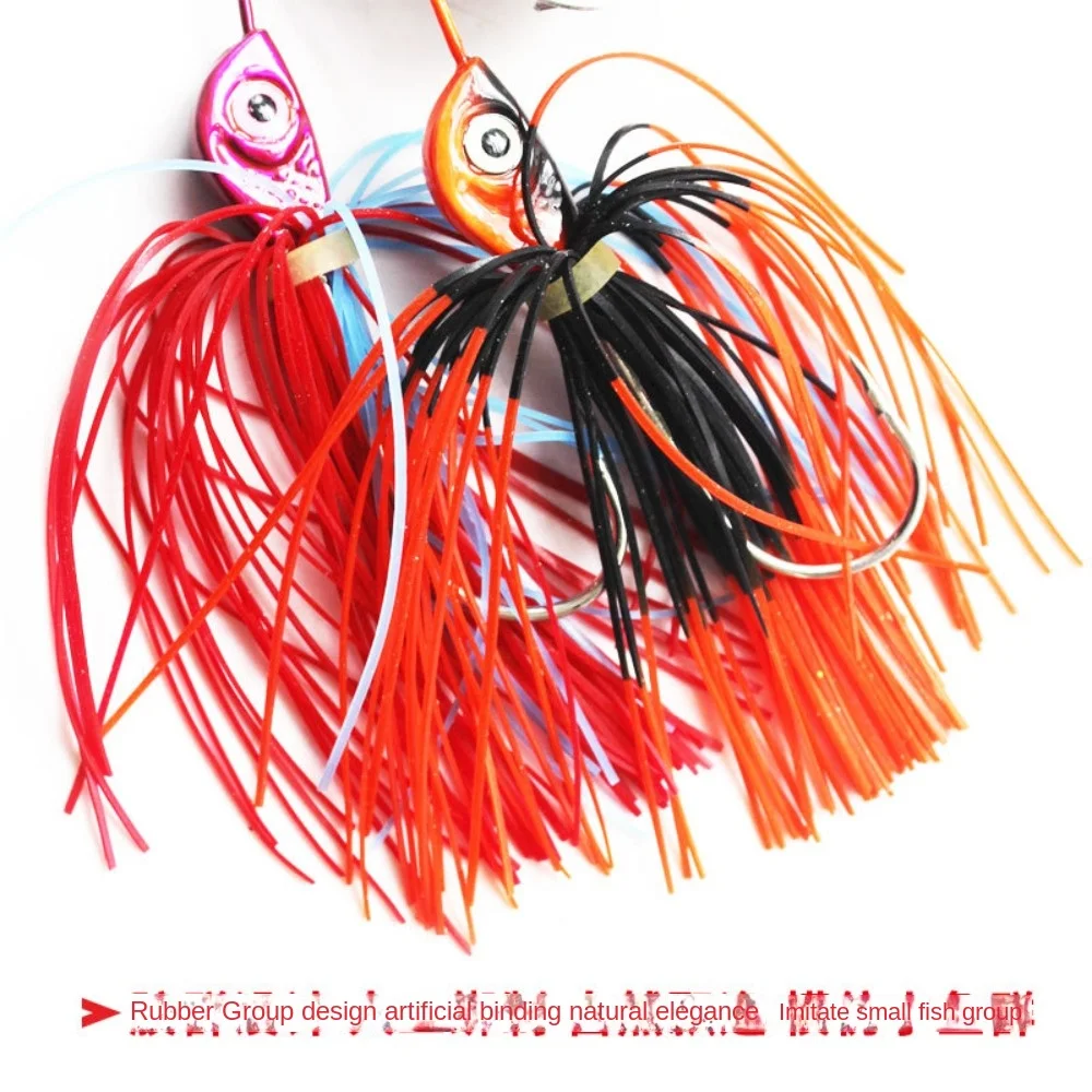 Buzzbait chatter para lubina y black bass con pala - imagen 5