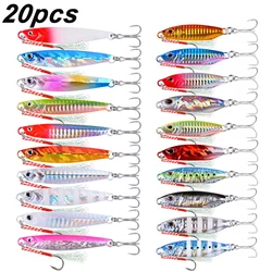 Cucharas de jigging fundidas para lubina y pez Señuelos metálicos