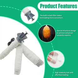 Red PVC soluble para lanzamiento a larga distancia con hundimiento