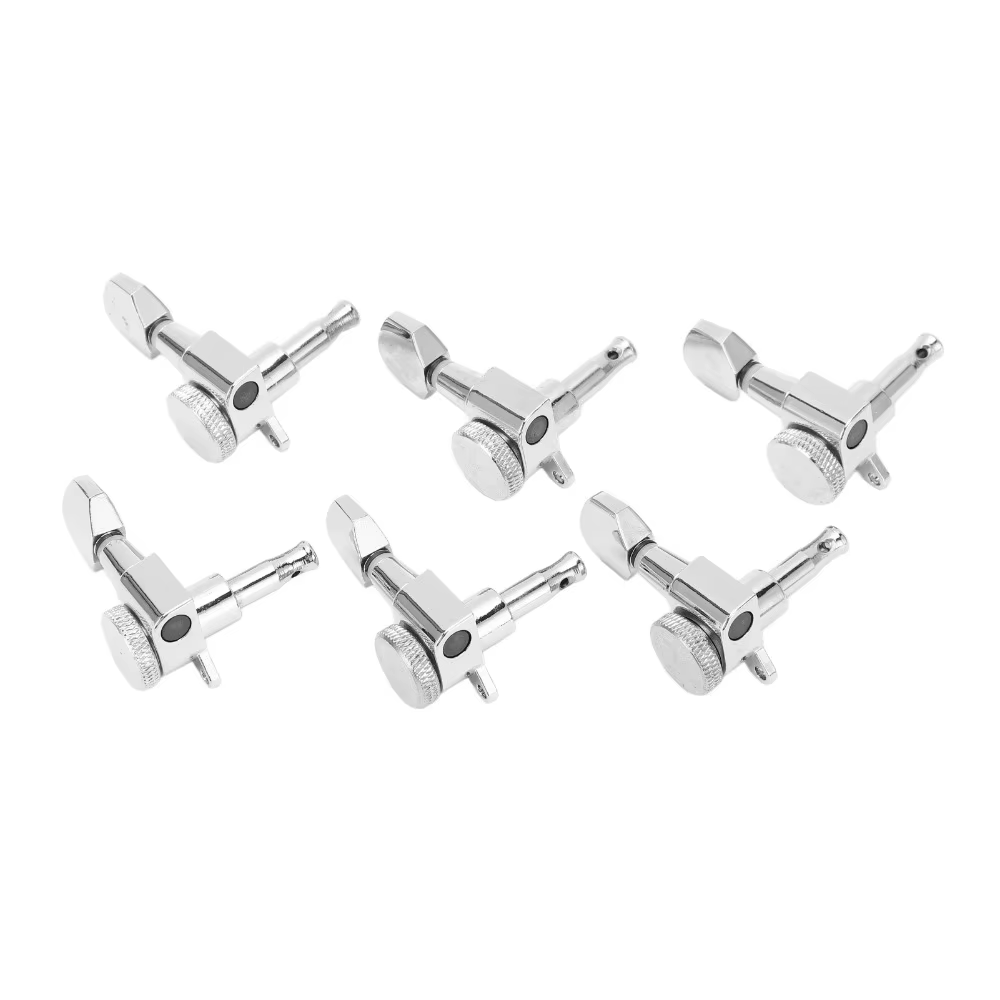 Clavijas cromadas para guitarra eléctrica – Ángulo de 45° - imagen 3