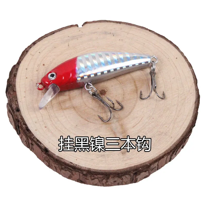 Crankbait para lubina Hundible Minnow Wobbler duro señuelo artificial - imagen 4