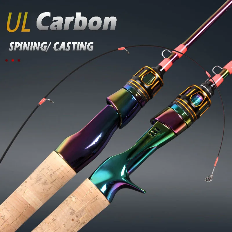 Caña Spinning Carbono UL 1,80m – Acción rápida para Jigging