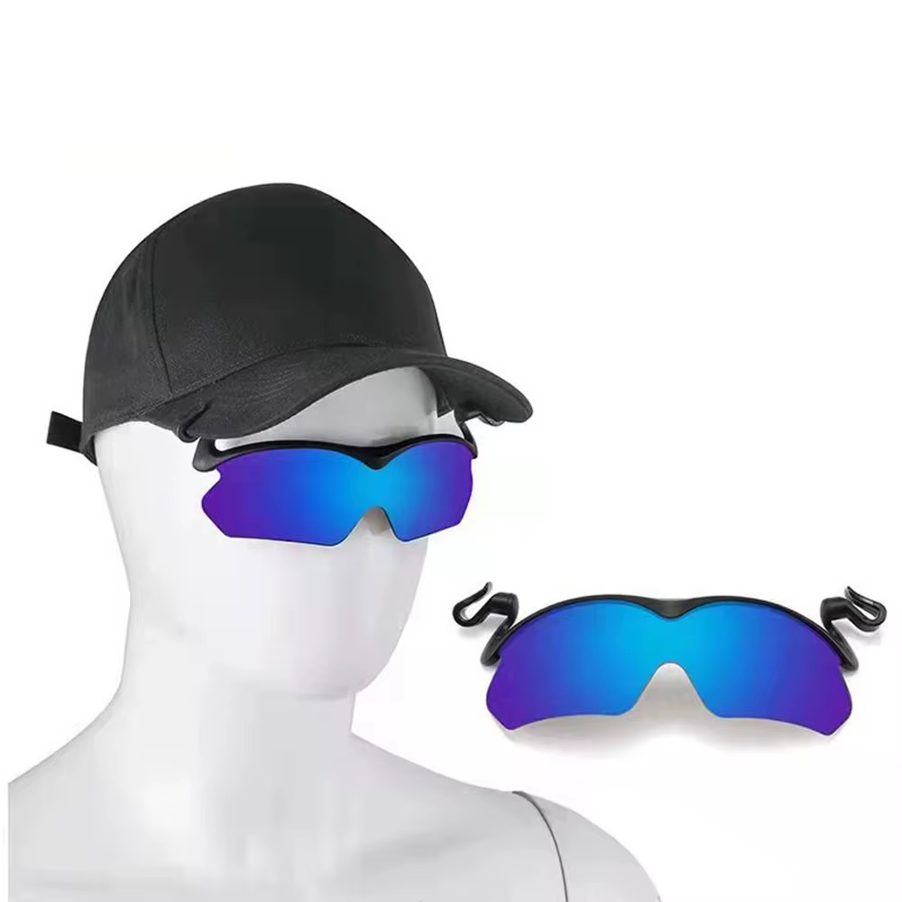 Gafas polarizadas de clip para pesca – Protección UV deportiva - imagen 2