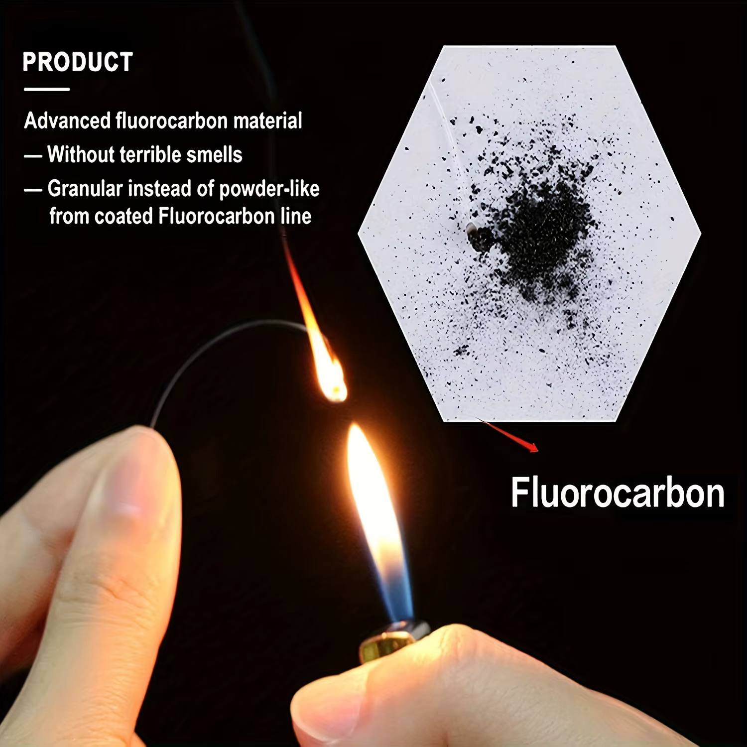 Líder de fluorocarbono 100% con giratorios – Agua dulce y salada - imagen 3