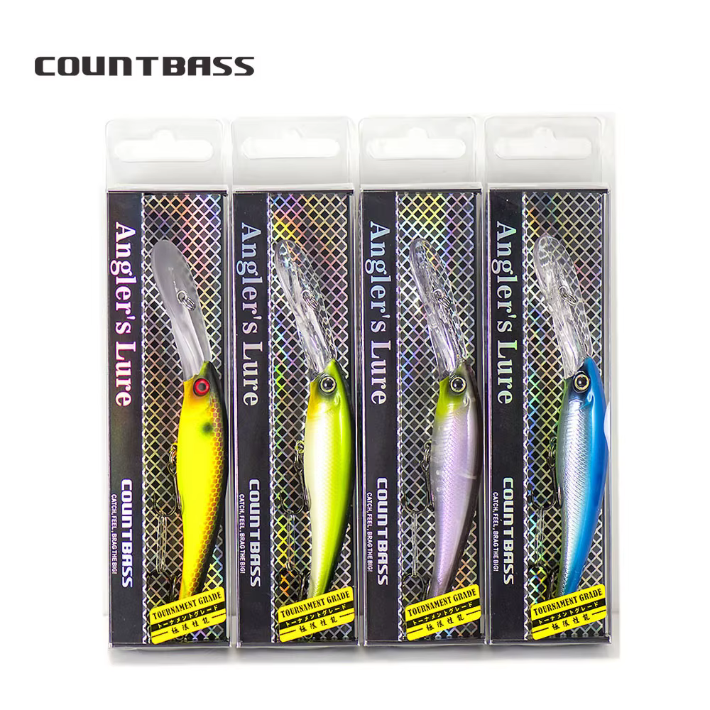 Crankbait COUNTBASS 90mm – Señuelo plástico duro para lubina y perca - imagen 5
