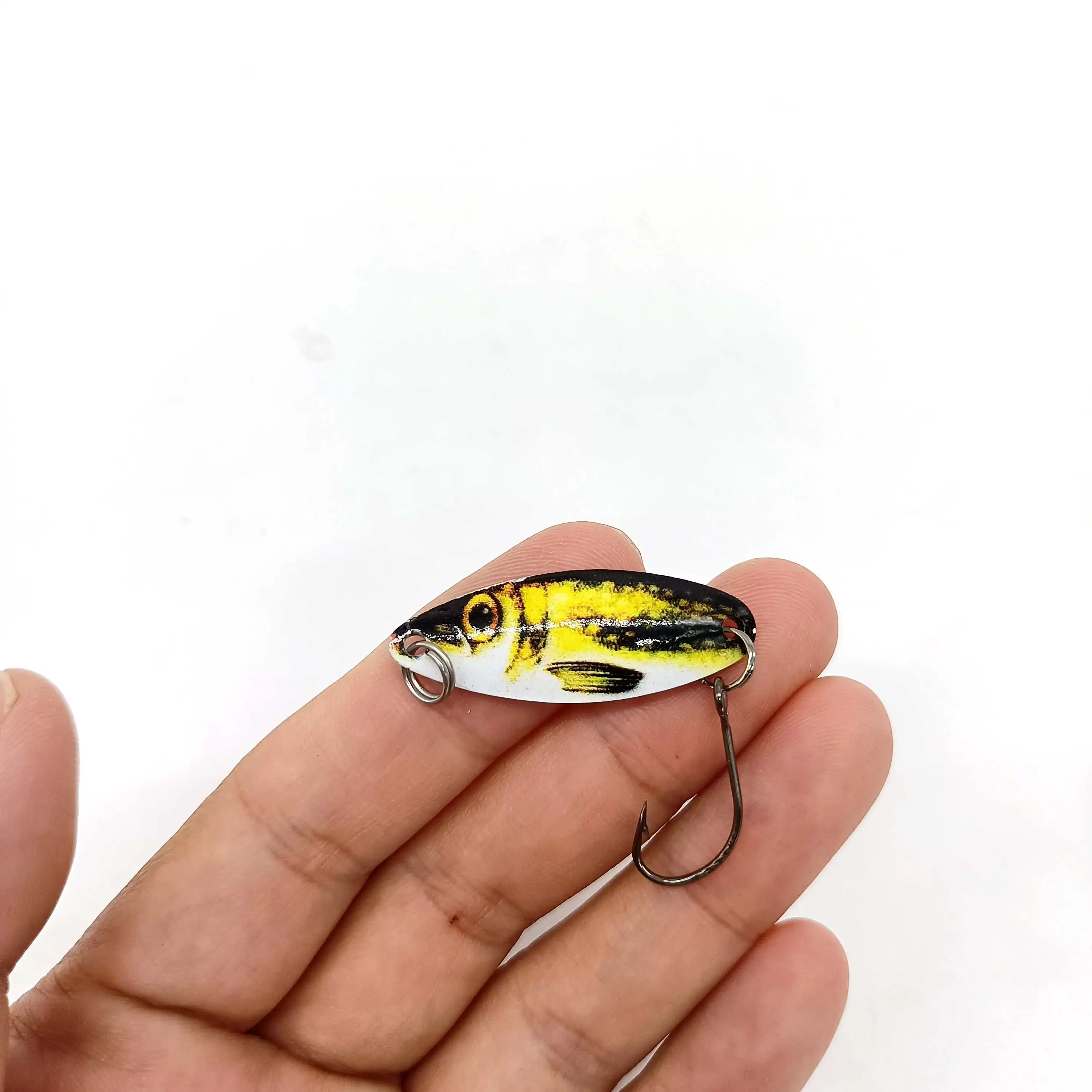 DUODUOYU Señuelos giratorios – Trucha, lucio y lubina – Pesca lago