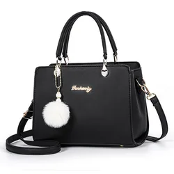Bolso bandolera mujer piel PU gran capacidad asa cuadrado duradero