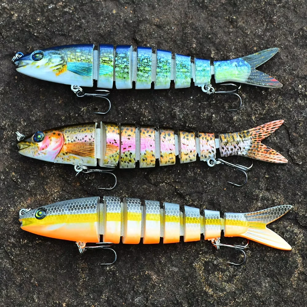 Walk Fish Crankbait articulado multisegmentado – swimbait de plástico - imagen 4