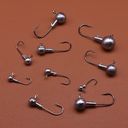 MrLurion Anzuelos Jig Head con púas – para vinilo jigging lubina