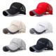 Gorras de béisbol transpirables y ajustables de algodón secado rápido