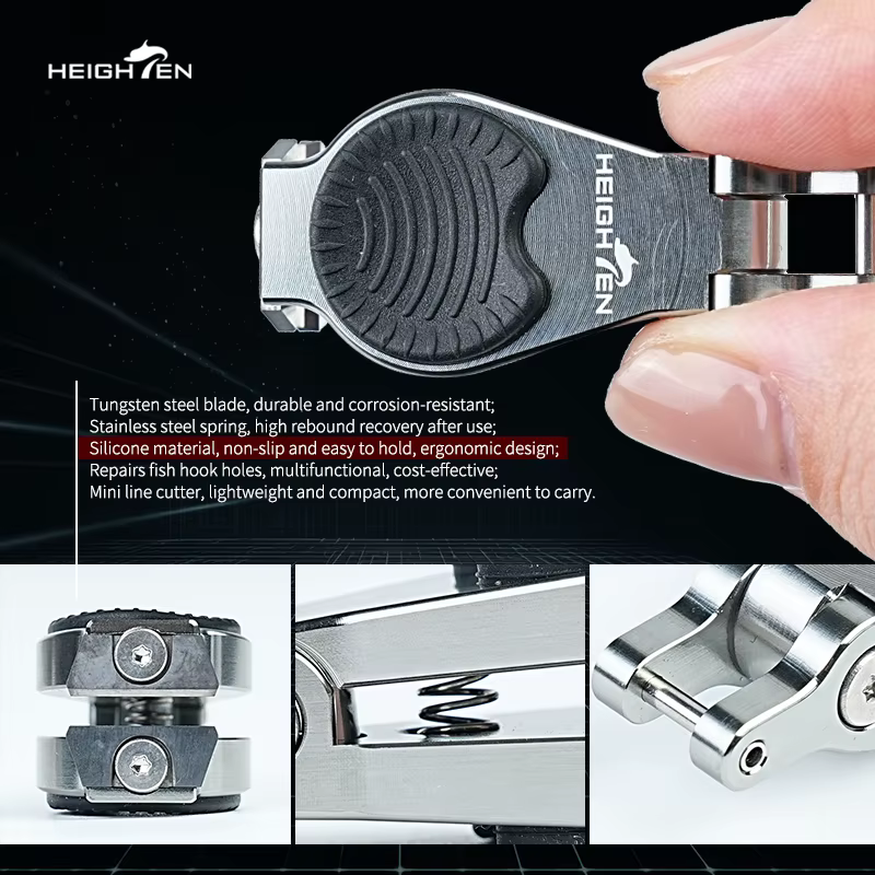 HEIGHTEN Mini cortador de línea duralino para pesca en roca - imagen 5
