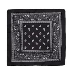 Pañuelo Cuadrado Paisley Clásico – Para Cabeza, Cuello y Muñeca Unisex